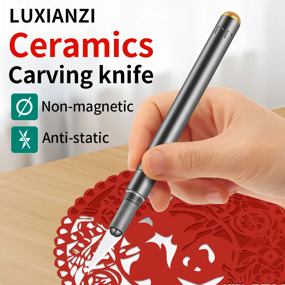 Pocket Knife Ceramic - LUXIANZI coltello da intaglio con lama