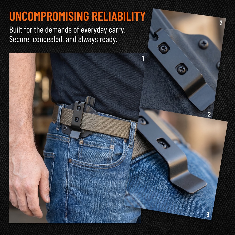 Edc Carry Clip - Set di viti di ricambio per
