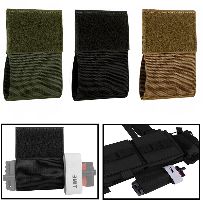 Edc Carry Belt - 2 Pezzi Porta Laccio Emostatico Elastico