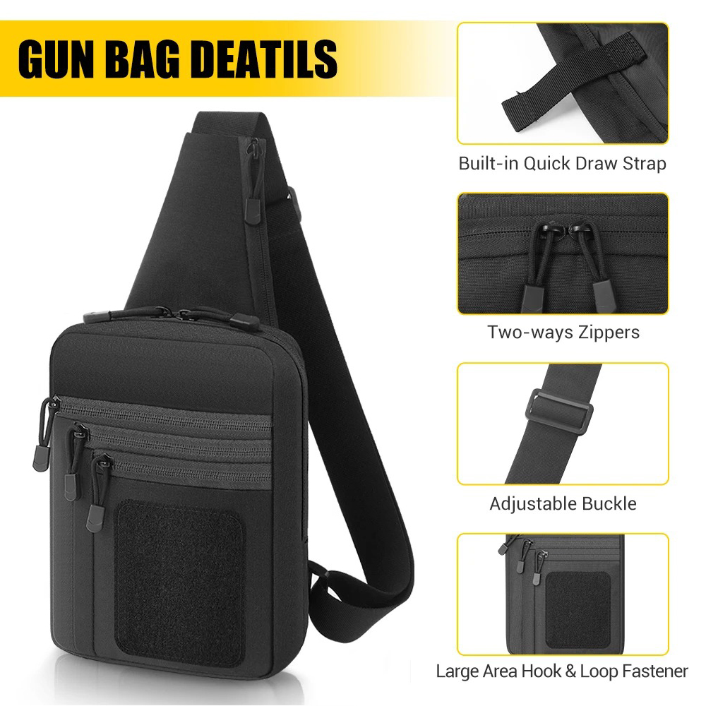 Borsa a tracolla tattica per p - Edc Carry Pistols recensione e prezzo