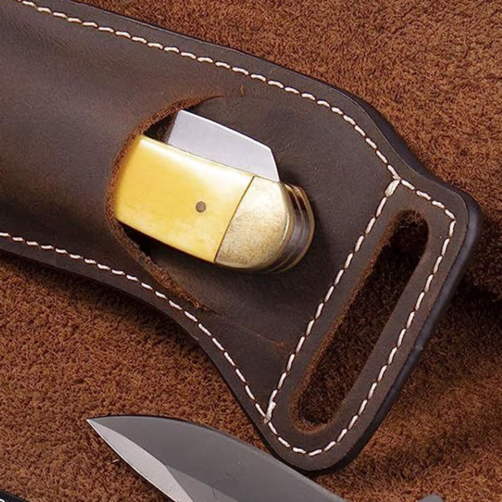 Borsa da cintura in pelle marr - Edc Carry Essentials recensione e prezzo
