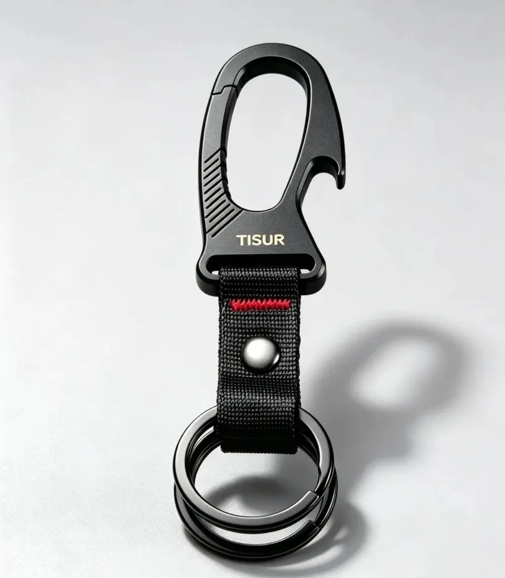 Moschettone Portachiavi in Tit - Edc Carry Clip recensione e prezzo