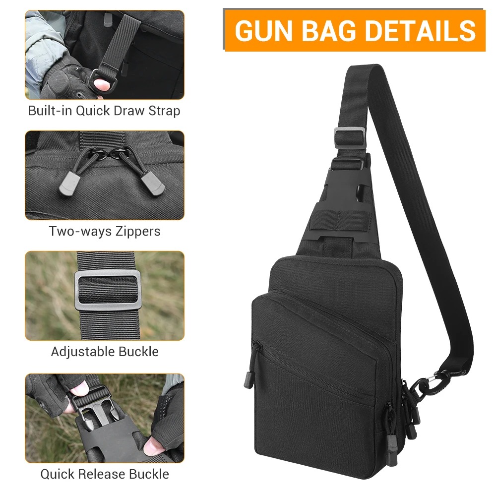Borsa Tattica per Pistola, Cus - Edc Carry Pistols recensione e prezzo