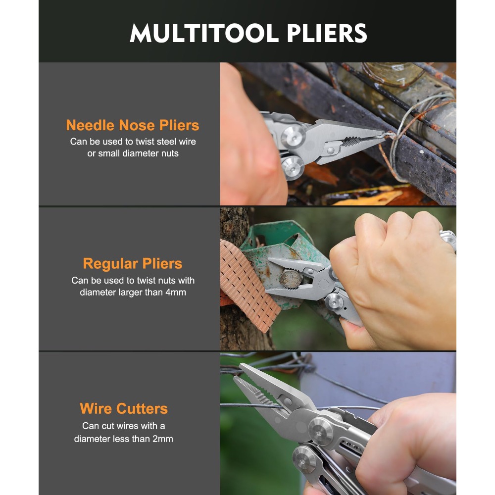 Pinze pieghevoli per esterni E - Edc Carry Pliers recensione e prezzo