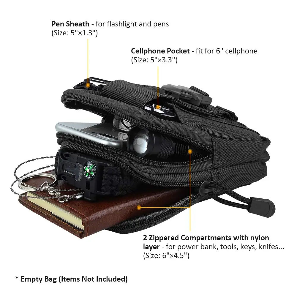 Borsa Tattica Multifunzione pe - Edc Carry Items recensione e prezzo